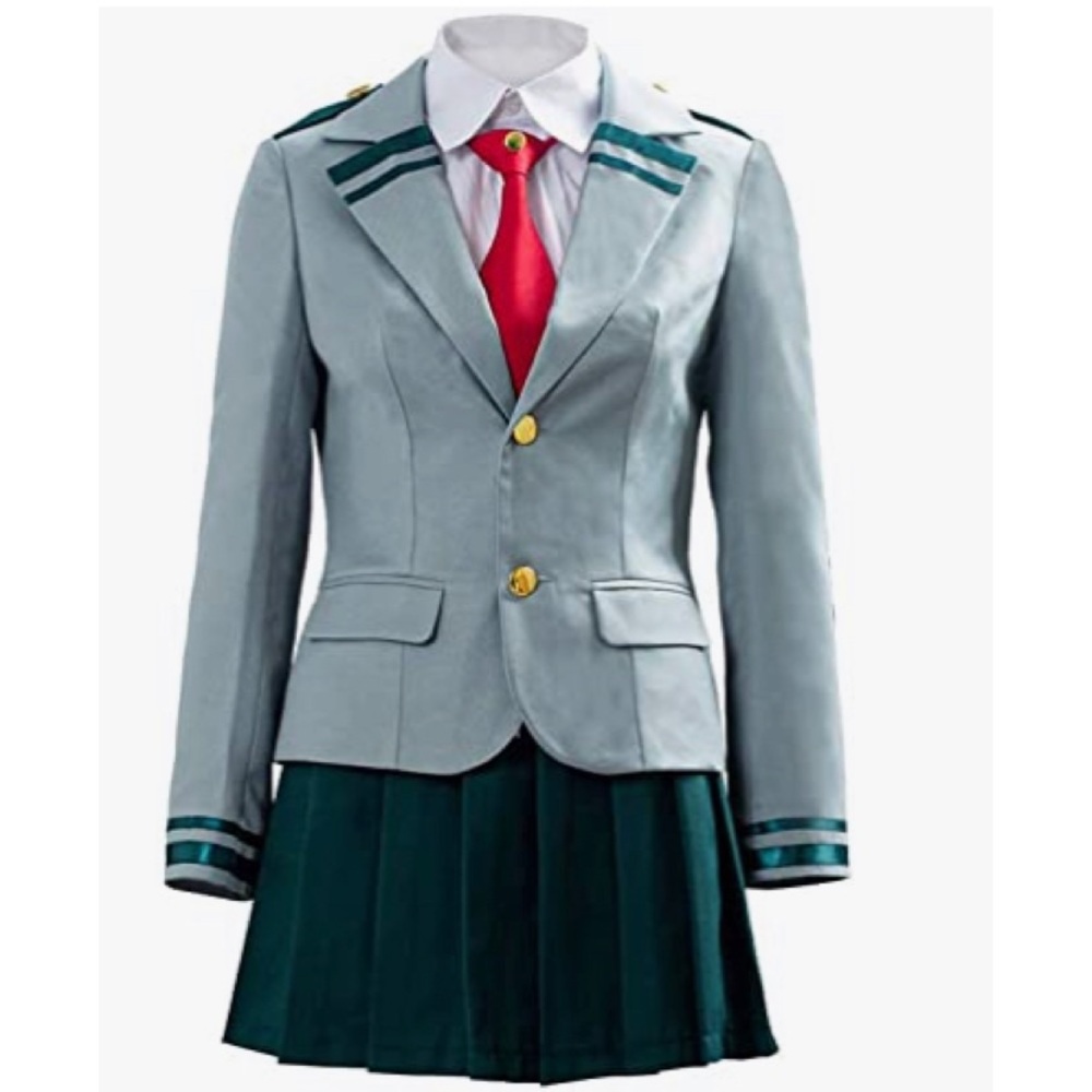 My hero academia cosplay UA uniform jacket and skirt n tie
